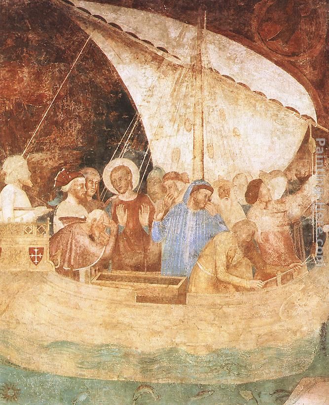 Scenes from the Life of St. Rainerus [detail] painting - Andrea Bonaiuti da Firenze Scenes from the Life of St. Rainerus [detail] art painting